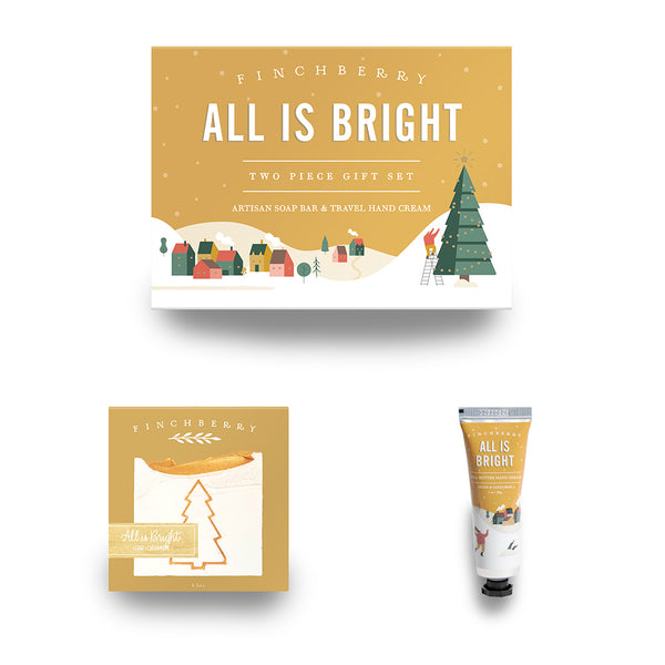 Holiday All is Bright - 2 Piece Gift Set