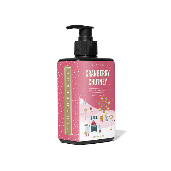 Holiday Cranberry Chutney Body Wash - Set of 3