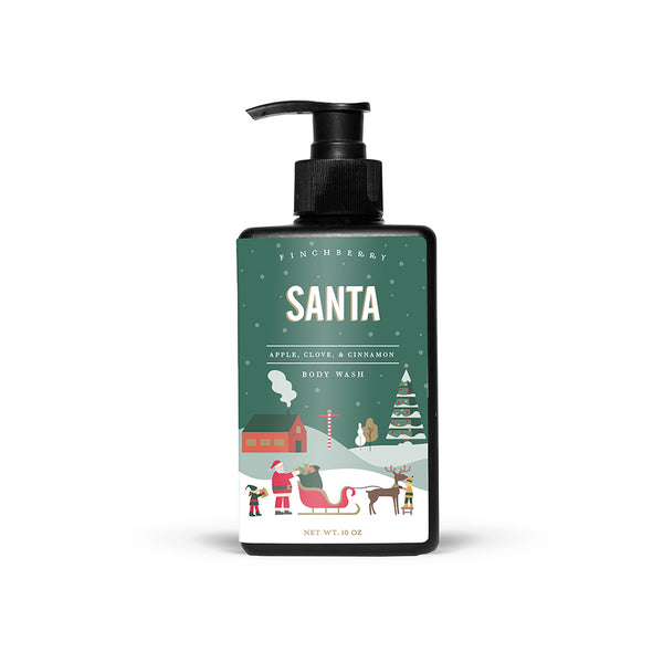 Santa Body Wash - Set of 3