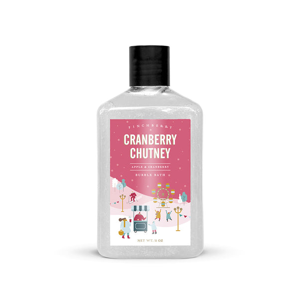 Holiday Cranberry Chutney Bubble Bath - Set of 3