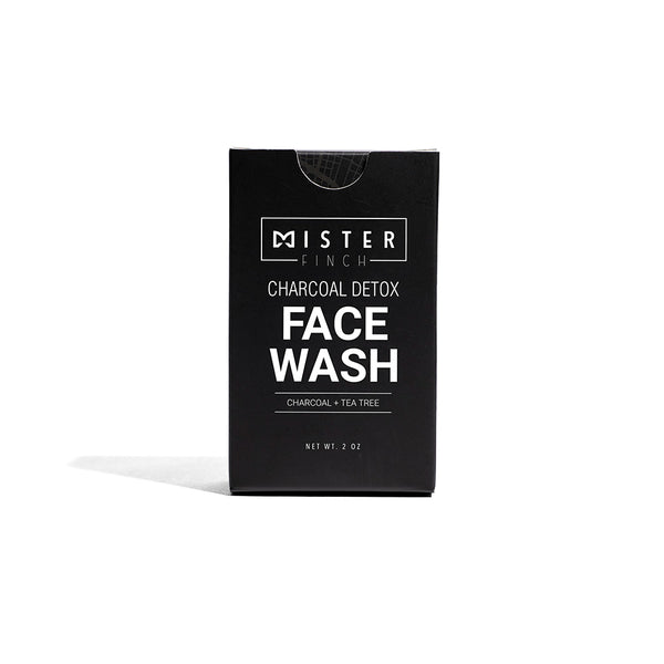 Mister Finch - Charcoal Detox Face Wash (Boxed) - Set of 6 - Wholesale Soap