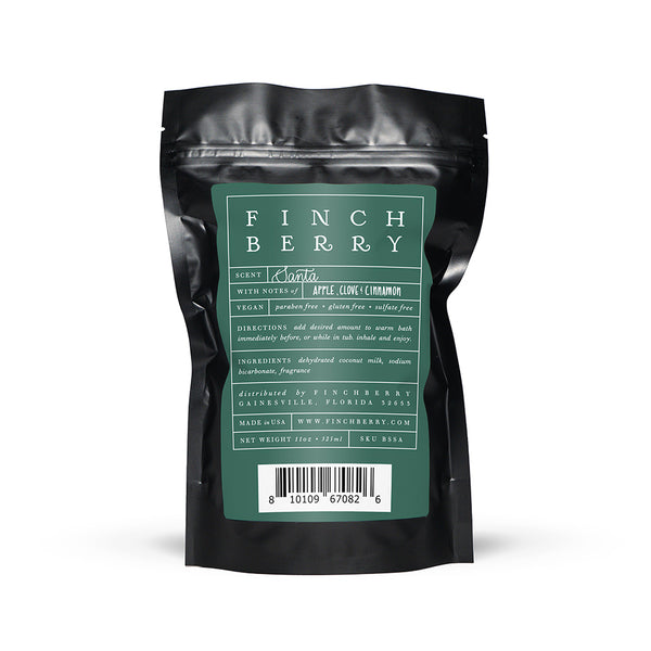 Santa 11 oz Coconut Milk Bath Soak - Set of 3