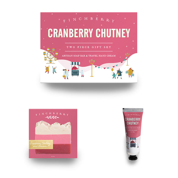 Holiday Cranberry Chutney - 2 Piece Gift Set