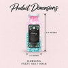 Darling Fizzy Salt Soak product dimensions