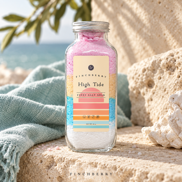 High Tide Fizzy Salt Bath Soak - Set of 6