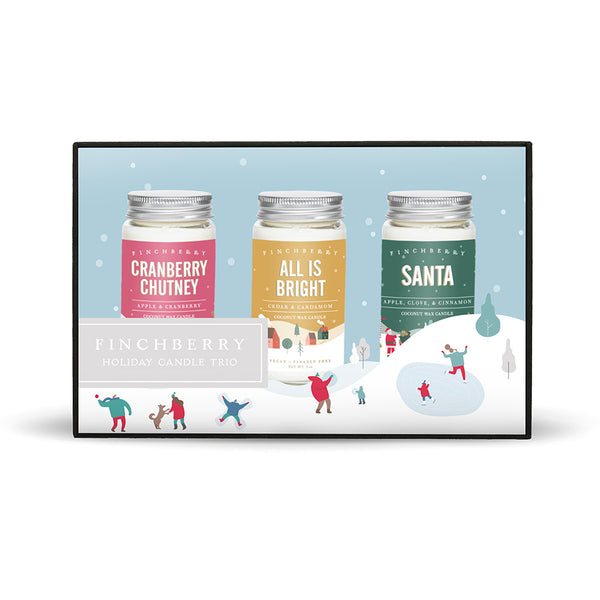 Holiday Candle Trio - Set of 3