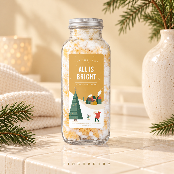 Holiday All is Bright - Fizzy Salt Soak - Set of 6