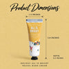 Holiday Travel Hand Cream - All is Bright product dimensions