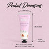 Holiday Deerest Travel Hand Cream product dimensions
