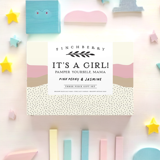3 Piece Gift Set - It's A Girl! - Baby Shower Gift