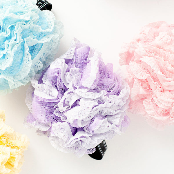 MIXED COLOR Lacy Loofah (set of 12 Loofahs)