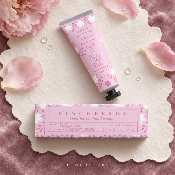 Pretty in Pink Travel Hand Cream - Set of 6