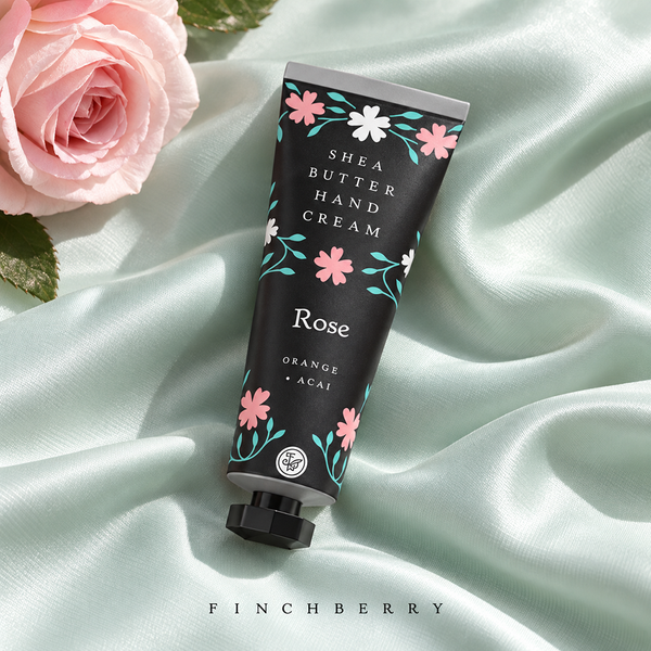 Rose Travel Hand Cream - Set of 6