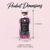 Rosey Posey Fizzy Salt Soak product dimensions