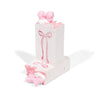 Pretty in Pink Favor with Pink Coquette Bow - 12 Half-Sized Bars - Wholesale Soap