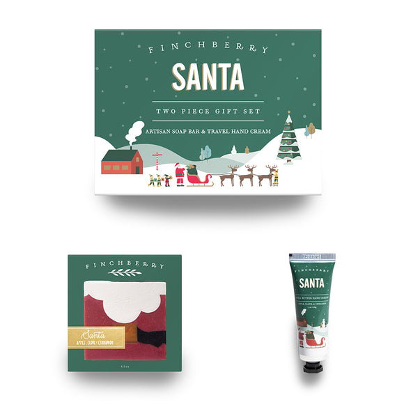 Holiday Santa - 2 Piece Gift Set