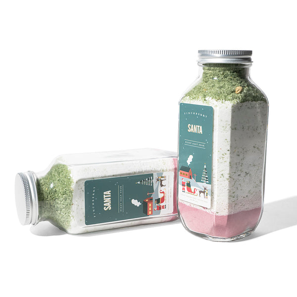 Holiday - Santa Fizzy Salt Soak - Set of 6