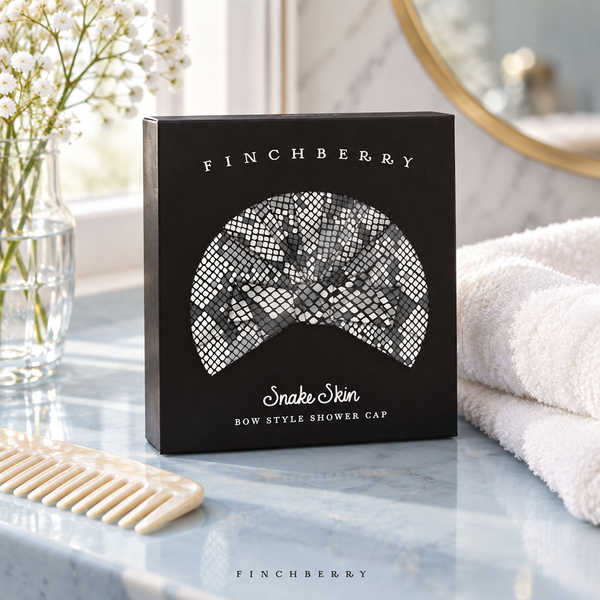 Snake Skin Shower Caps (set of 6 caps)