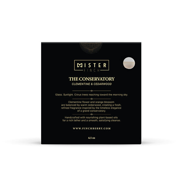 Mister Finch -The Conservatory (Boxed) - Set of 6 - Wholesale Soap