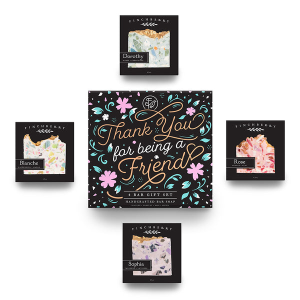 4 Bar Gift Set - Thank You for Being a Friend