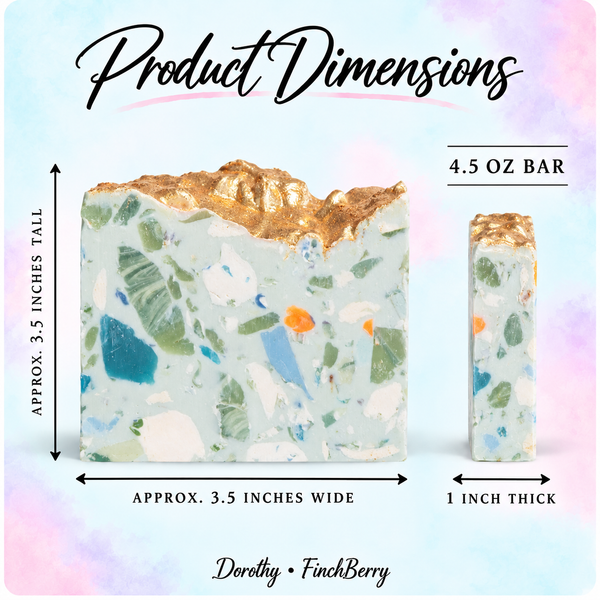 Dorothy soap product dimensions