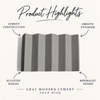 Gray Modern Cement Soap Dish product highlights