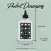 70% Alcohol Hand Sanitizer 11 oz Bottle - Product Dimensions