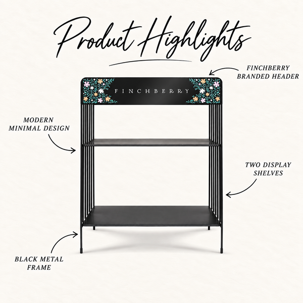 Small Metal Display Unit product highlights