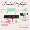 Sweetly Southern banded soap product highlights
