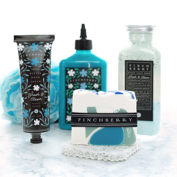 Fresh & Clean  - (Unboxed) 6 bars - Wholesale Soap