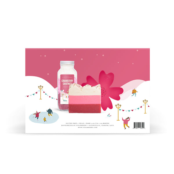 Holiday Cranberry Chutney - 3 Piece Gift Set