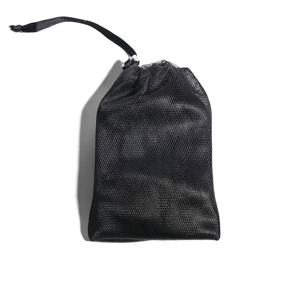 FinchBerry Loofah Soap Net Pouch - Black (set of 20)