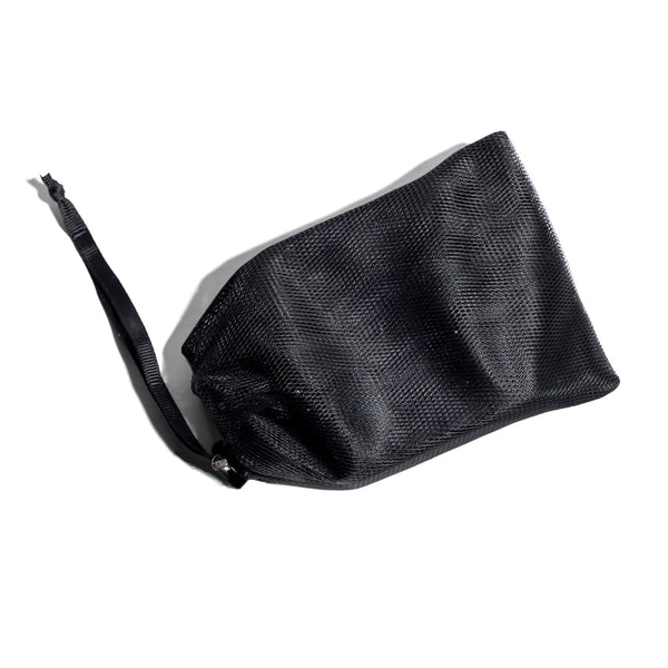 FinchBerry Loofah Soap Net Pouch - Black (set of 20)