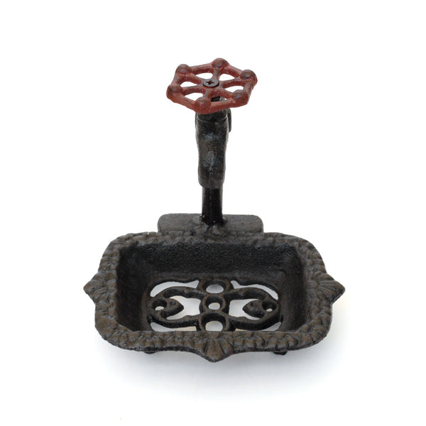 Iron Faucet Soap Dish (set of 4 dishes)