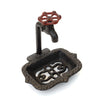 Iron Faucet Soap Dish (set of 4 dishes)