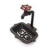 Iron Faucet Soap Dish (set of 4 dishes)