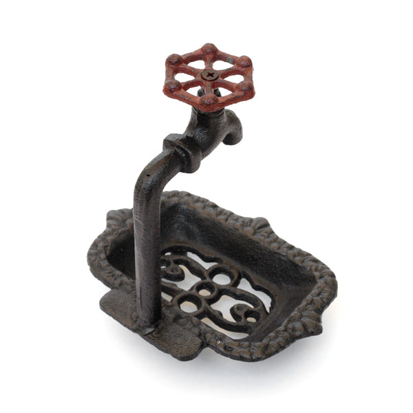 Iron Faucet Soap Dish (set of 4 dishes)