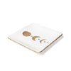 Lunar Ceramic Soap Dish (set of 4 dishes)
