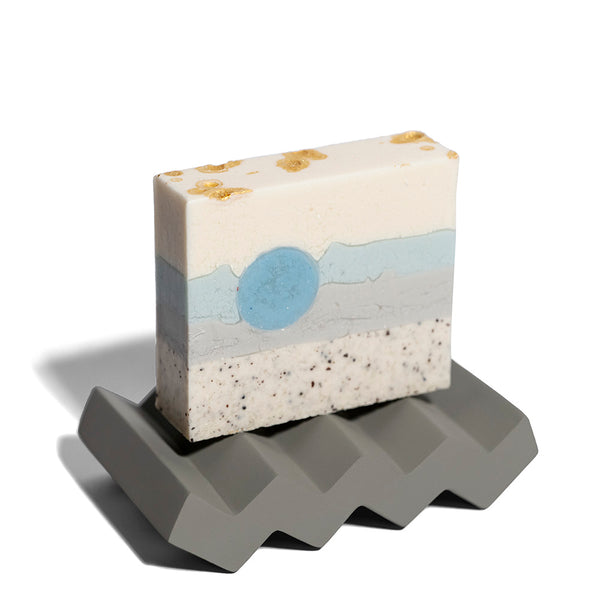 Modern Cement Soap Dish - Gray - Set of 4