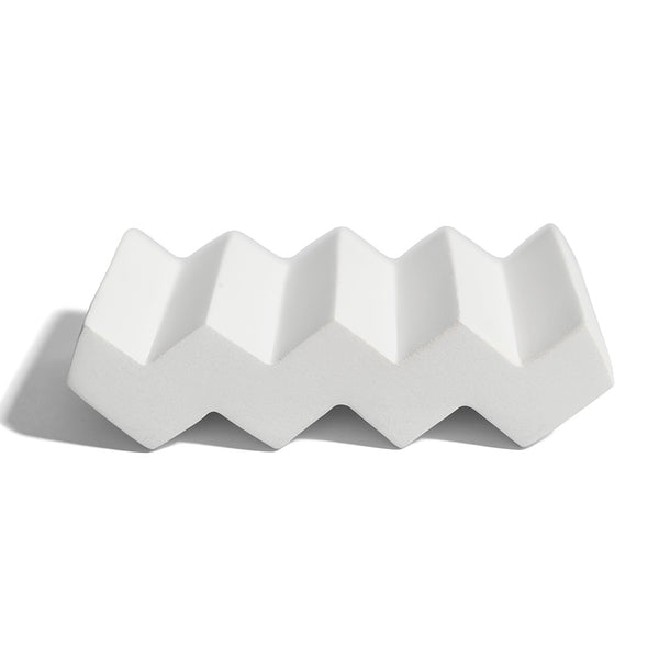 Modern Cement Soap Dish - White - Set of 4