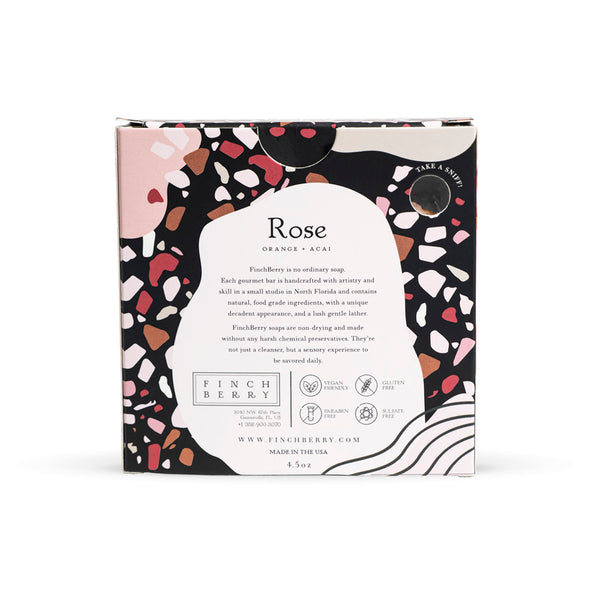 Rose (Boxed) - 6 bars - Wholesale Soap