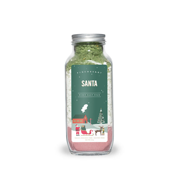 Holiday - Santa Fizzy Salt Soak - Set of 6