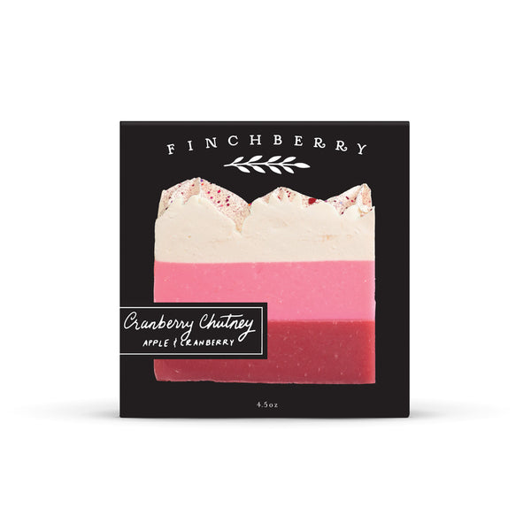 Cranberry Chutney (Boxed) - 6 bars - Wholesale Soap