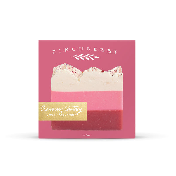 Holiday Edition - Cranberry Chutney (Boxed) - 6 Bars - Wholesale Soap