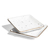 Speckled Ceramic Soap Dish (set of 4 dishes)