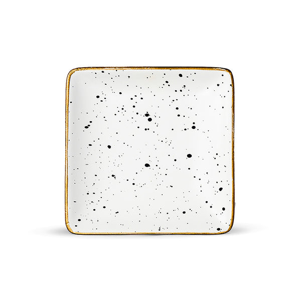Speckled Ceramic Soap Dish (set of 4 dishes)