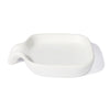 White Drip Ceramic Dish (Set of 4 Dishes)